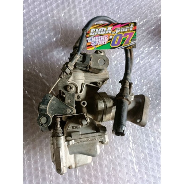 KARBULATOR STD YAMAHA MX LAMA/MX 135 OLD MIKUNI,ORIGINAL(PART 2ND)
