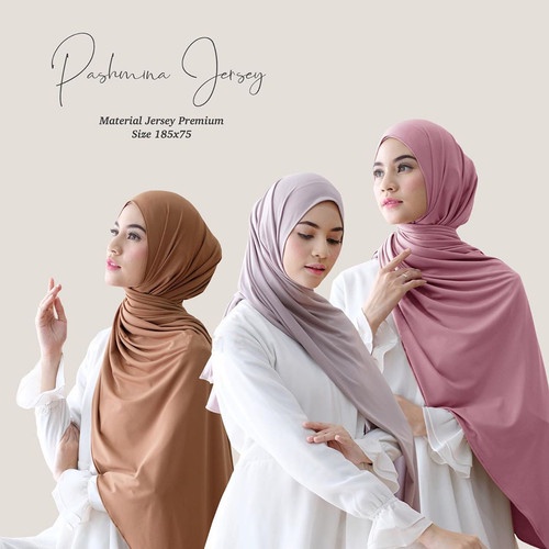 HIJAB PASHMINA JERSEY PREMIUM