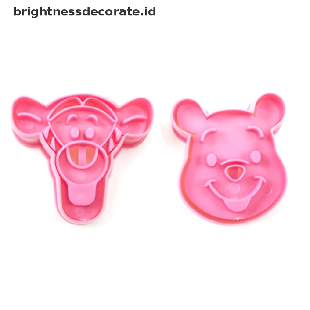 [Birth] Panda Cookie Cutter Plastik Biskuit Baking Kue Buah Alat Dapur Cetakan [ID]