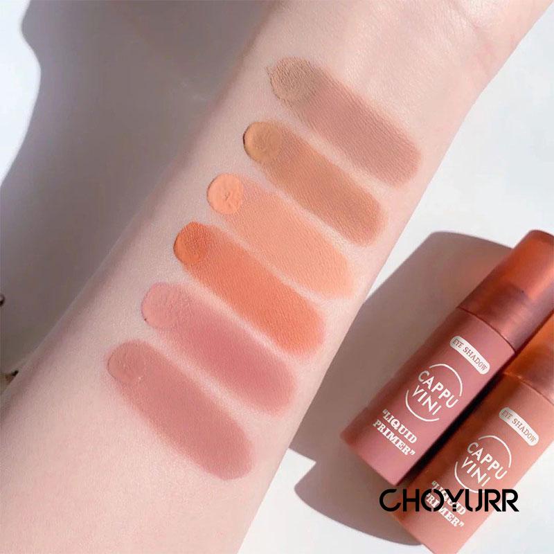 【COD】2 In 1 Liquid Eyeshadow / Blusher Korean Matte Liquid Eyeshadow Liquid Primer Matte Eyeshadow Matte Colour Nude Colour Milk Tea Colour-CH