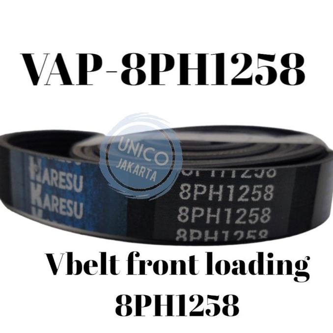 Vanbelt mesin cuci KARESU front loading 8PH1258