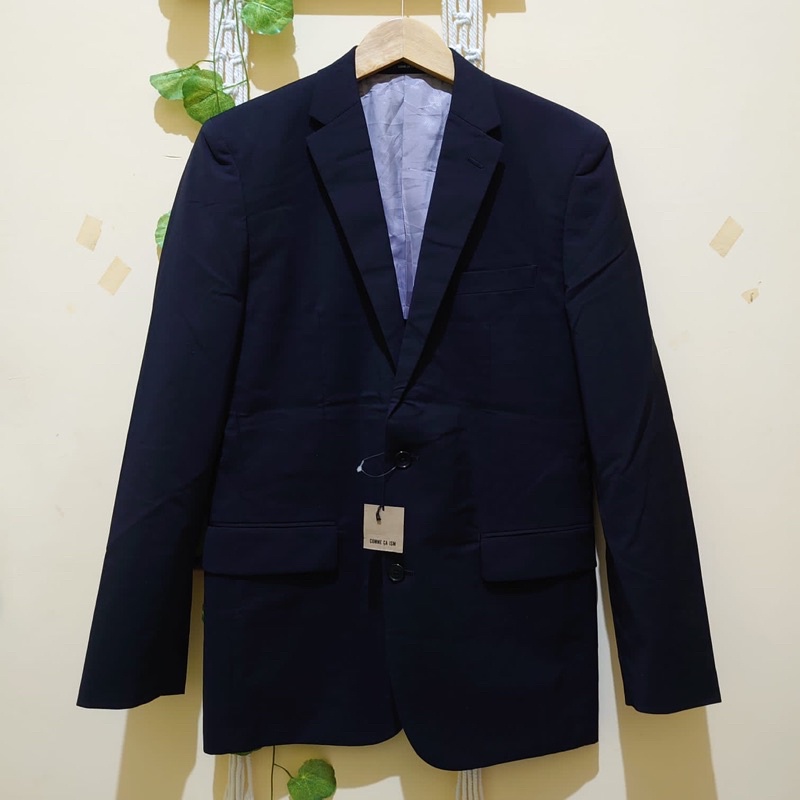 Jas Blazer Comme Ca Ism Hitam Original