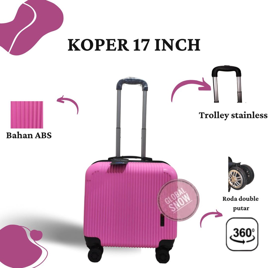 hot koper 17inchi polo fans / ysl bagsindo / koper 17inch travel / koper 17 inchi / koper 17 inch
