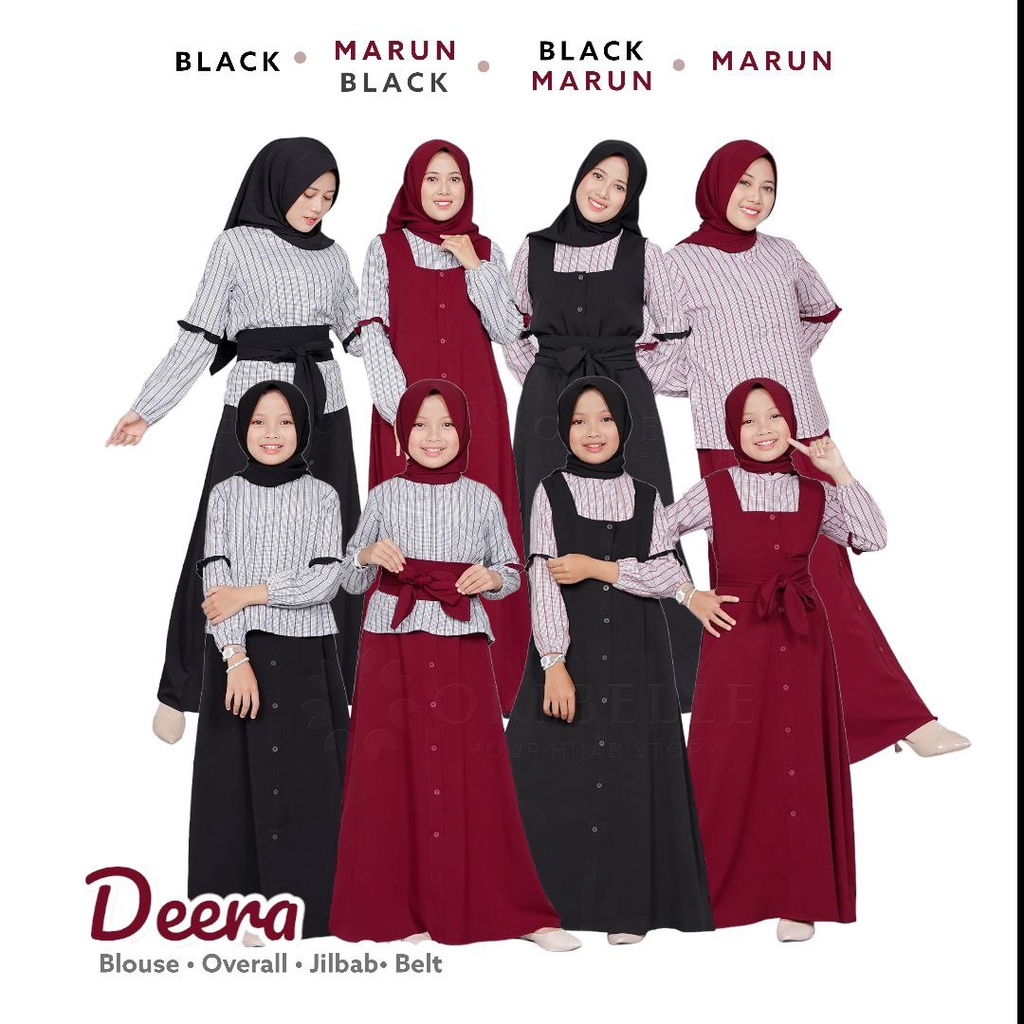 Deera by Oribelle/Oribellekids/Baju Overall Anak Perempuan Katun / oribelle indonesia /Pakaian Anak 