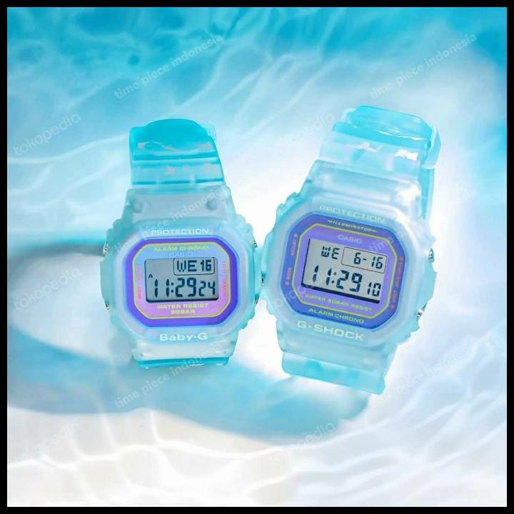 Casio Couple G-Shock & Baby-G Slv-21B-2Dr / Slv21B-2 Couple Original