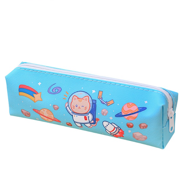 

J2 - Dompet pensil PU animal lucu pencil case