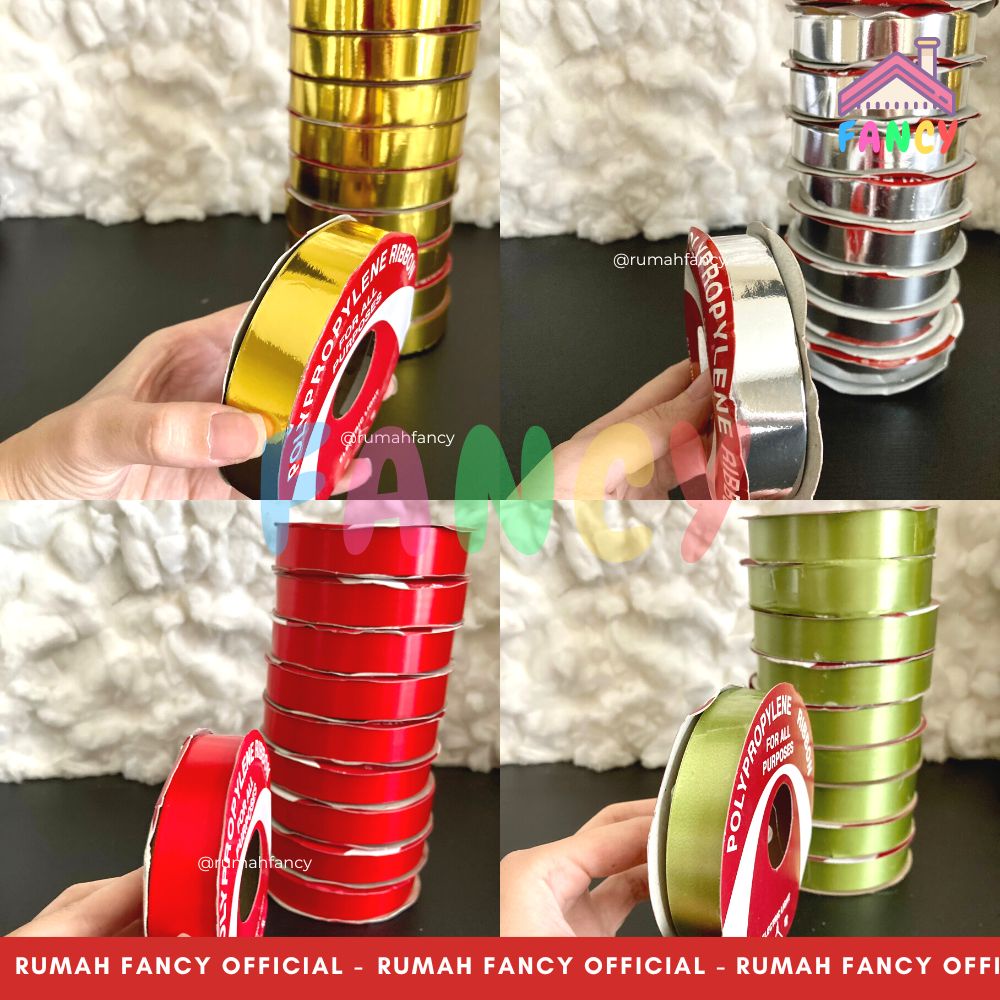 

[1 ROLL] Pita Kado Jepang KUALITAS IMPORT ukuran 2CM / Pita Kado / Pita Plastik / Pita Souvenir / Pita Plastik Bingkisan IMLEK LEBARAN
