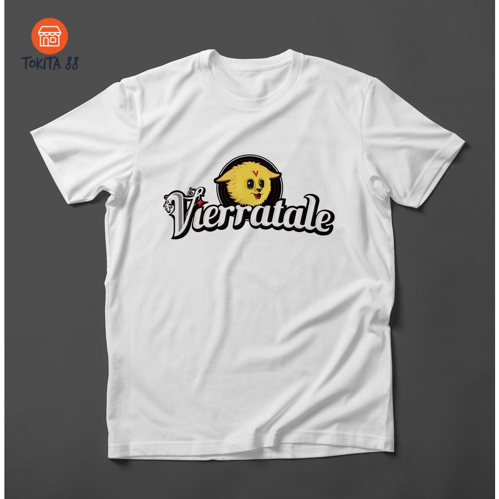 Kaos Band VIERRATALE Premium Tshirt Vierratale Baju Musik Distro Katun Combed