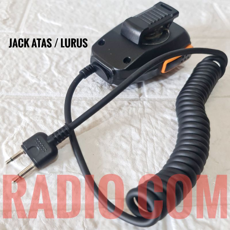 EXTRAMIC HT ICOM V80 V82 V86 V88 ALINCO DJ195 DJ196 DJ596 MIC HT ALINCO JACK ATAS LURUS DJ 195 DJ 196 MURAH