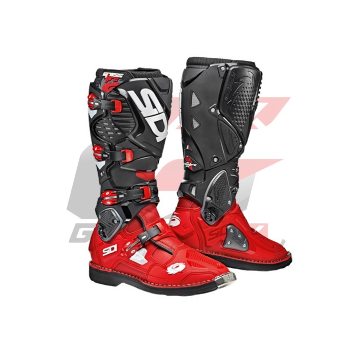 SEPATU SIDI CROSSFIRE 3 MX - RED RED BLACK
