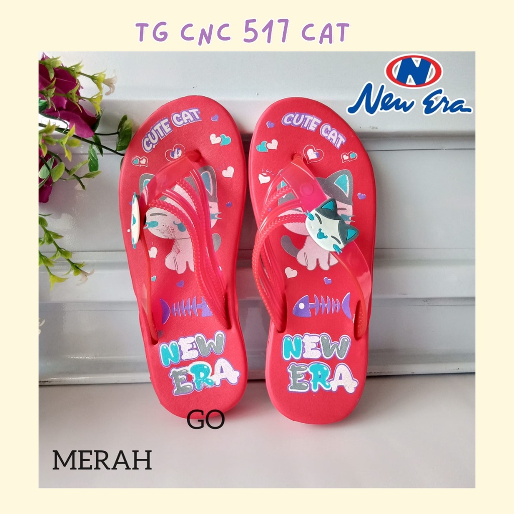 BB NEW ERA TG CNC 517 CAT 31-35 sandal anak murah keren imut lucu sandal liburan