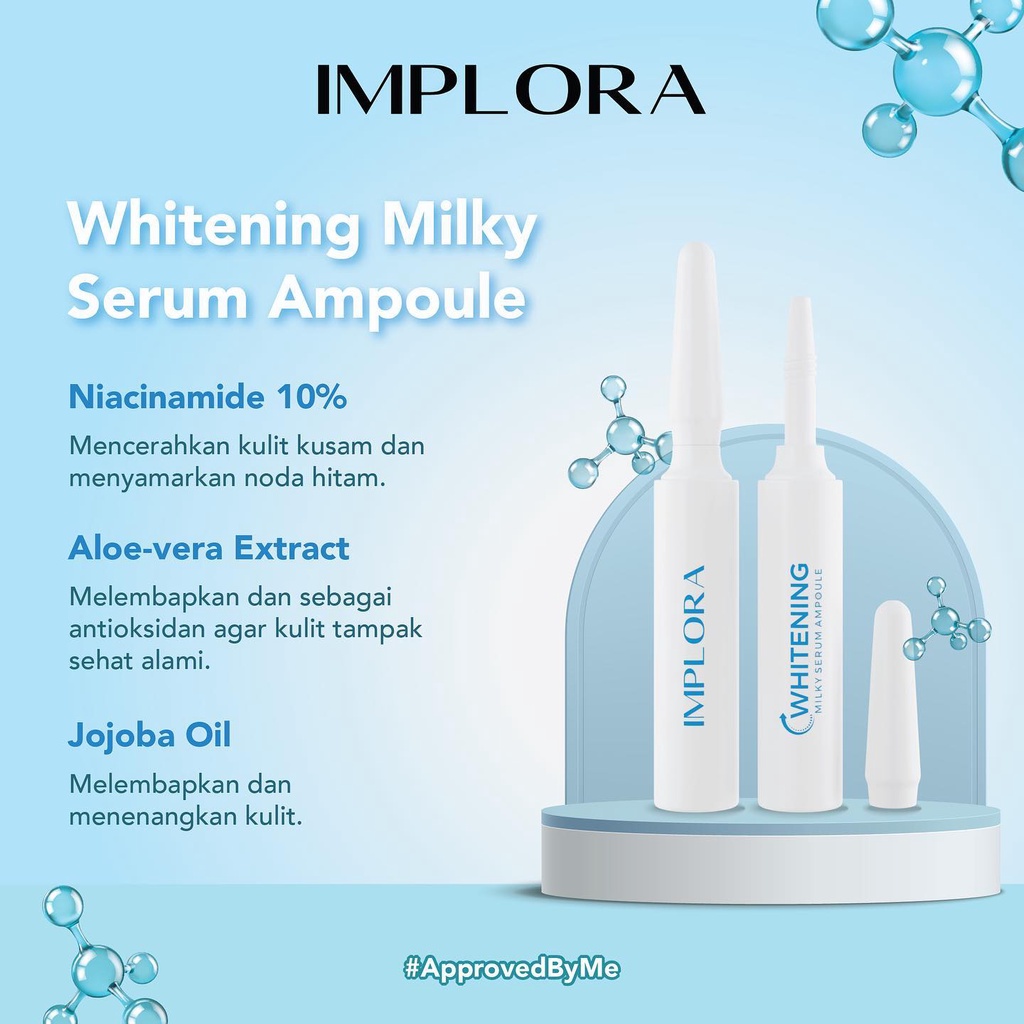 IMPLORA Whitening Milky Serum Ampoule