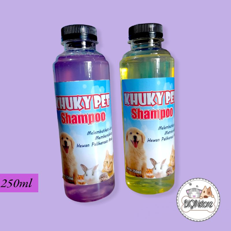 shampoo 250ml kucing anjing musang kelinci