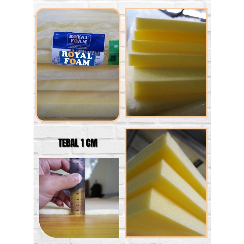 Busa Royal Foam empuk ukuran 150 cm x 100 cm x 1 CM