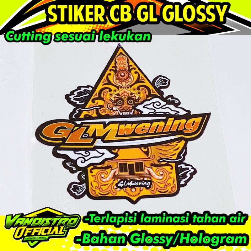 stiker gl mwening
