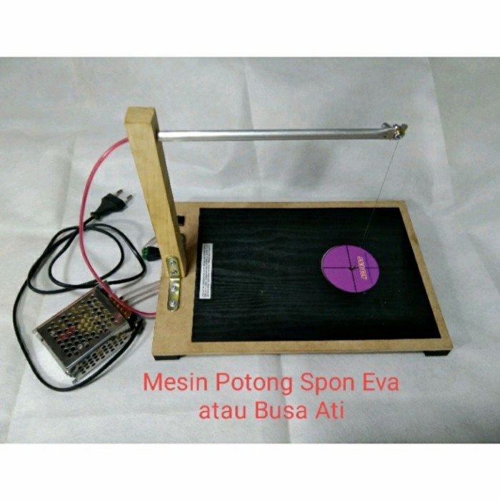

Mew Mesin Potong Spon Eva/Busa Ati/Karet Stempel Elektrik