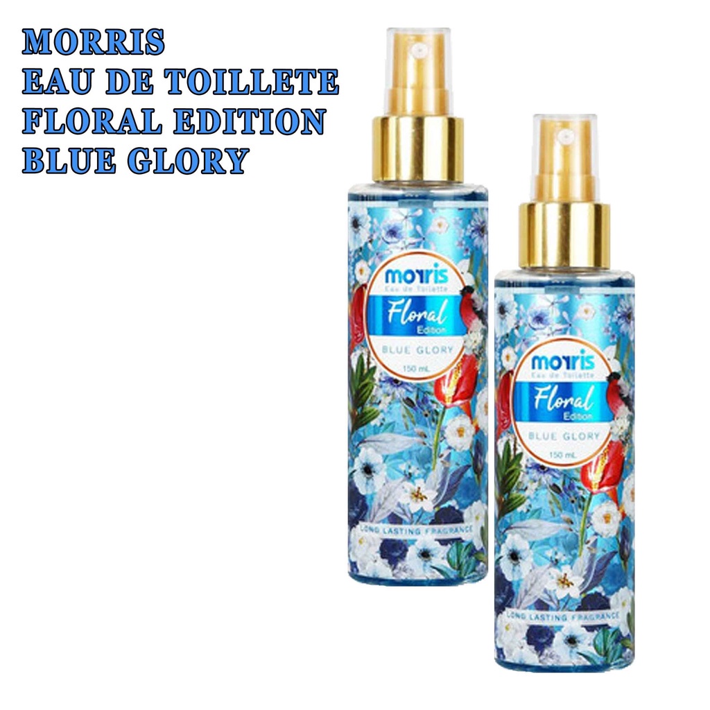MORIS EAU DE TOILLETE* Flora Edition* Blue Glory* Parfum Moriss