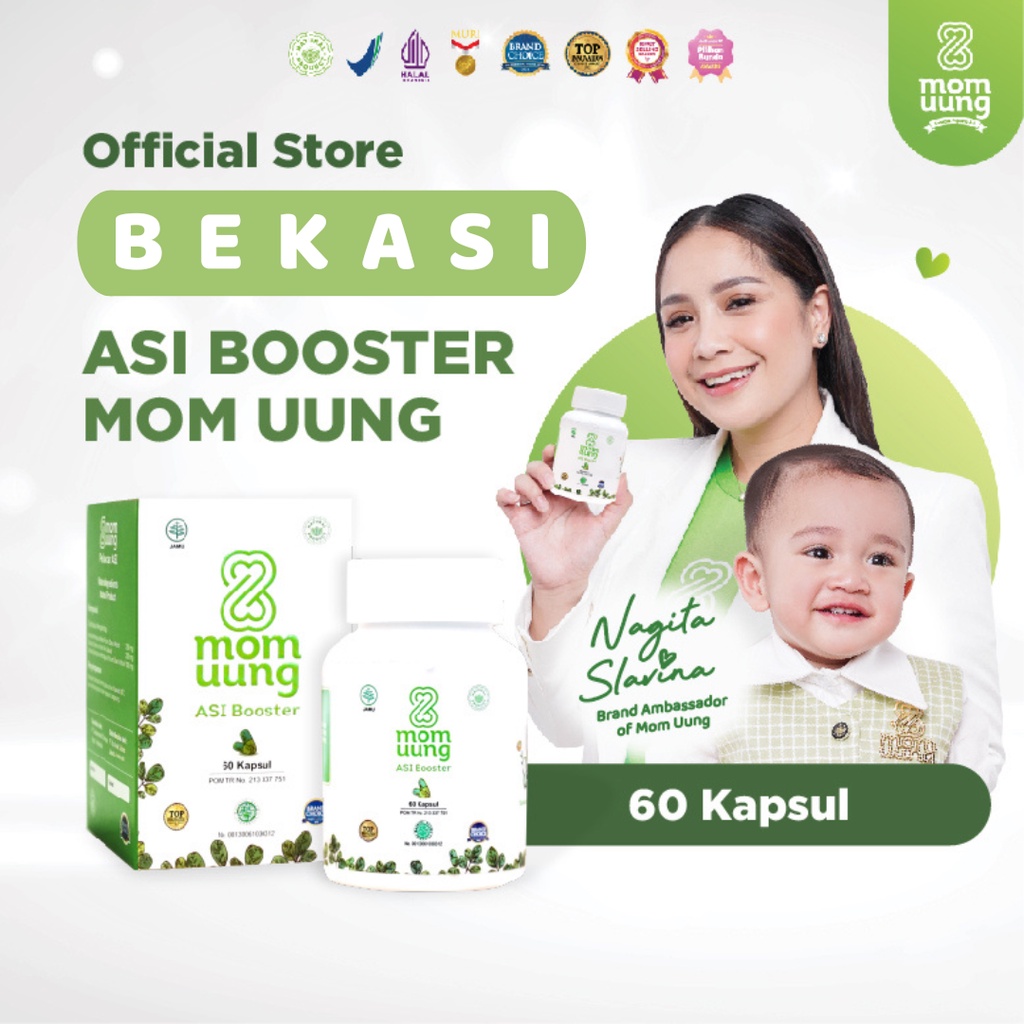 ASI BOOSTER KELORCAP PELANCAR ASI ISI 60 MOM UUNG BEKASI