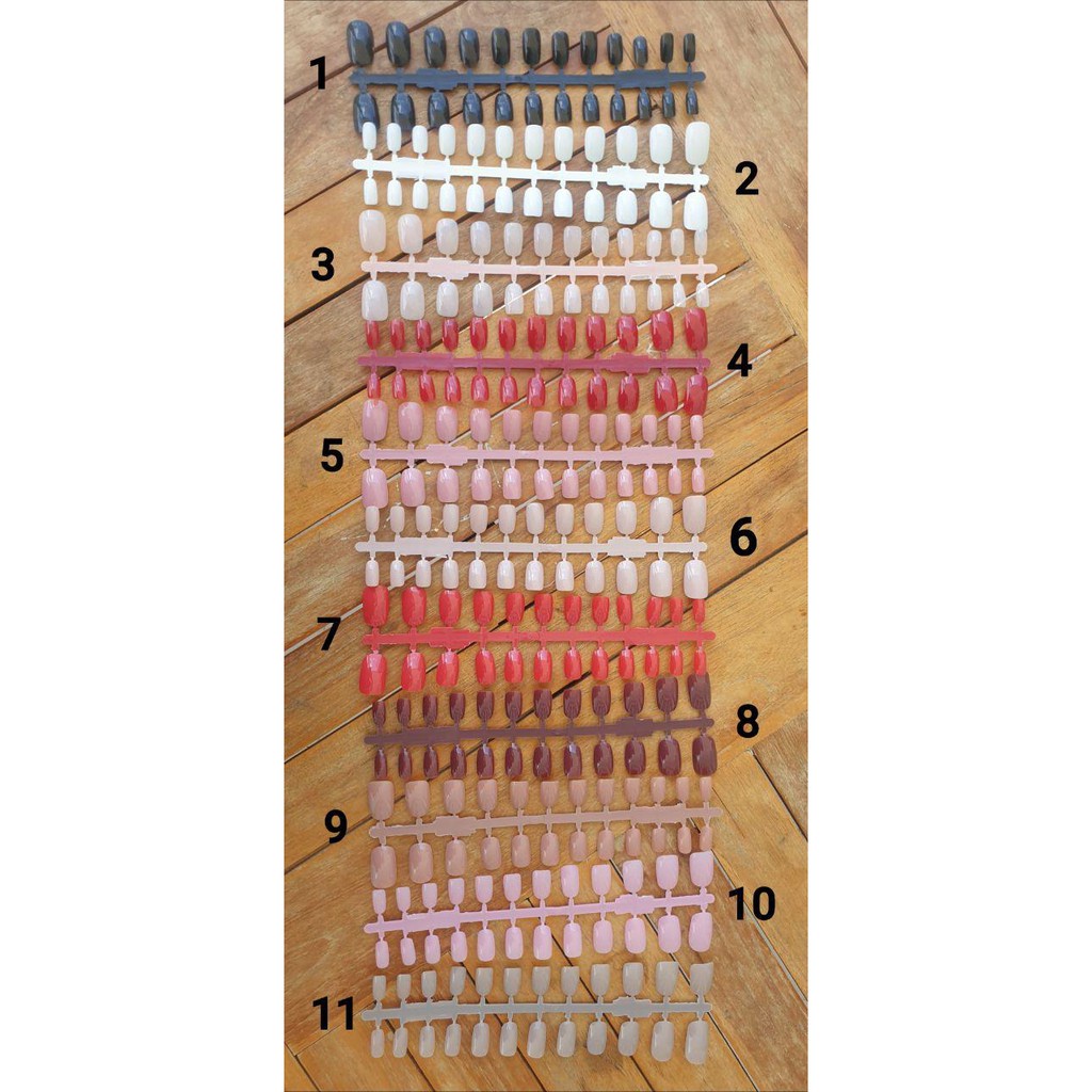 24pcs Kuku palsu Halfround / Oval By Alfaeyza.mall