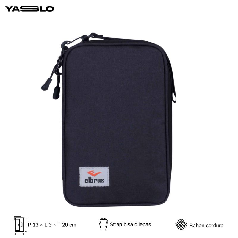 Clutch Bag Pria - Tas Tangan Pria - Warna Hitam - cb01