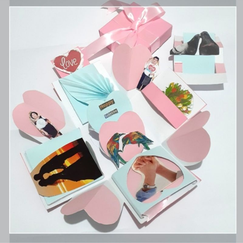 

( Ready)Kejutan Kado Valentine Day Gift Cewek FOREVER LOVE Hadiah Surprise Box Valentines For Girlfriend Soulmate