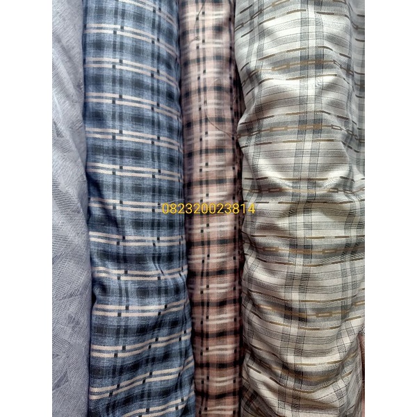 New katun madinah/katun arabian motif kotak lebar 1.5 harga murah/grosir/ecer