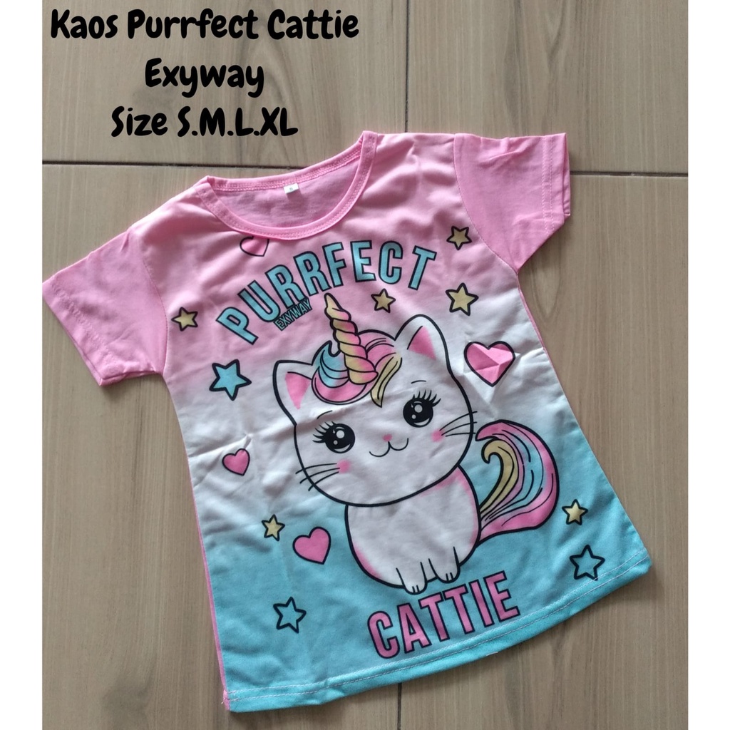 [ZBK] Kaos Purrfect Cattie - Exyway