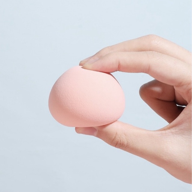 PROFESSIONAL MAKEUP SPONGE / PEACH BEAUTY BLENDER / BEAUTY SOFT SPONS FOR LIQUID FOUNDATION / SPONGE BEAUTY EGGS / SPONS MAKE UP / SPONS KERING DAN BASAH / SPON BEST QUALITY / HALUS