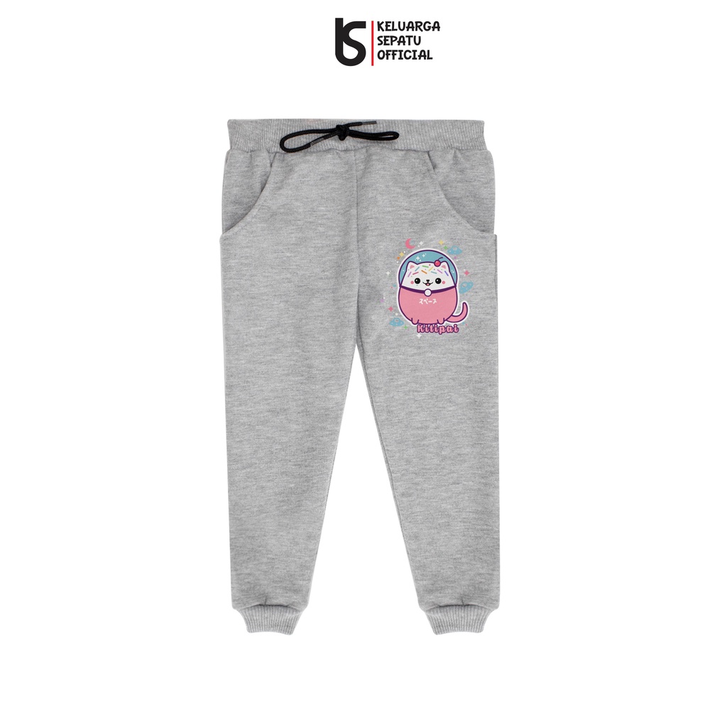 CELANA JOGER ANAK CEWE COWO CELANA JOGGER BAYI SABLON MOTIF KITIPAI CELANA TRAINING FLECE CEWE COWO MURAH