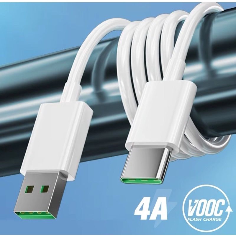 Kabel data ori OPPO VOOC MICRO USB TYPE-C fast charging