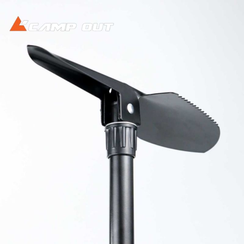 Sekop Lipat Portable Survival Tools - Cangkul Lipat Camping - Gergaji Mini Lipat Outdoor