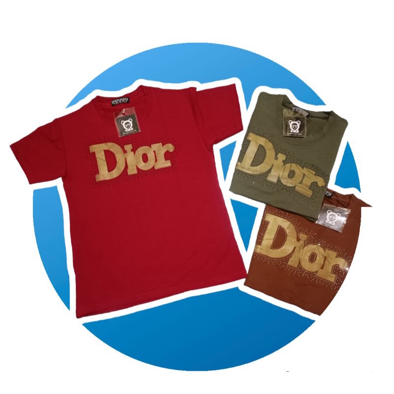 KAOS WANITA KEKINIAN KAOS DIOR WANITA