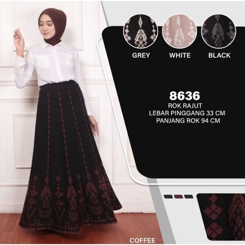 Rok rajut mayung premium import 8636