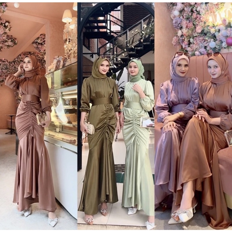DRESS VENYA MALAYSIAN (READY STOCK)