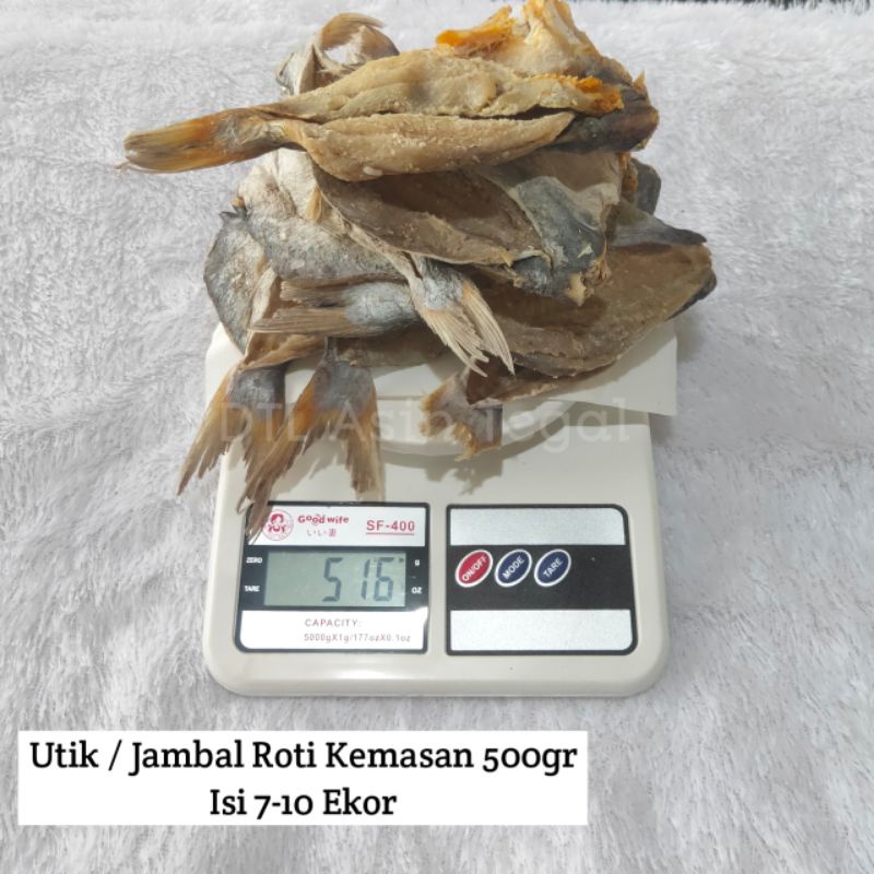 

Ikan Asin Utik Jambal roti kemasan 500gr #ikanasin #gesek #utik