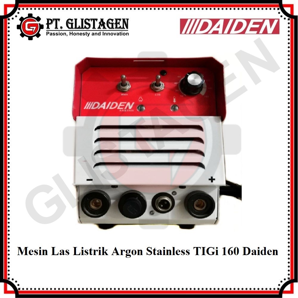 DAIDEN TIGi-160 Mesin Las Travo Las Listrik Argon Stainless Welding Inverter Las