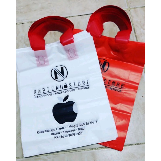 kantong plastik, plastik handphone, plastik toko handphone, plastik mall, plastik belanjaan