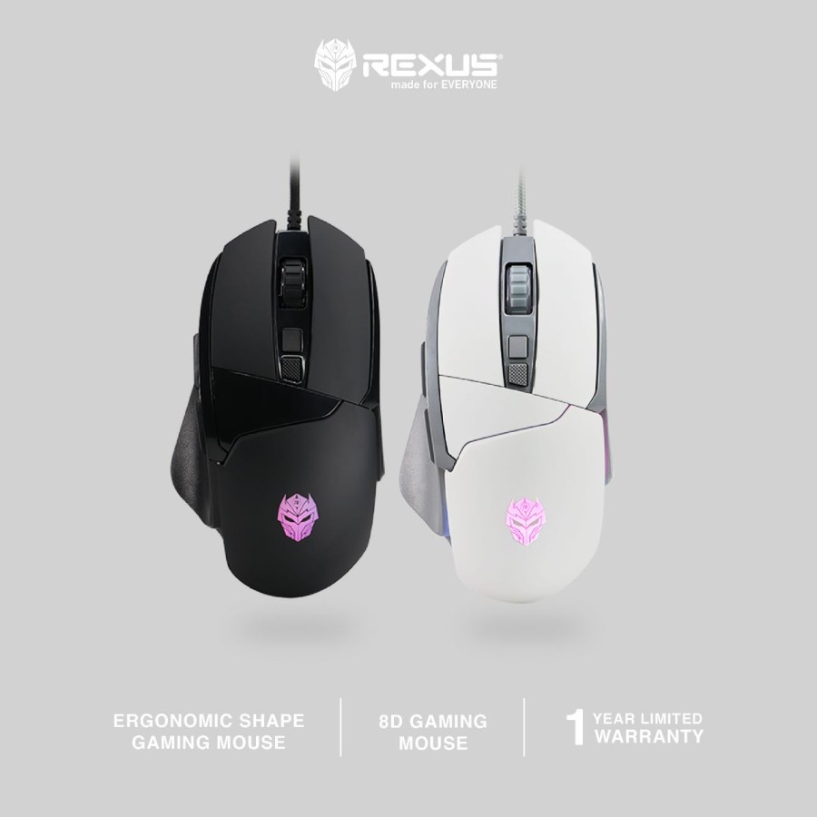 Jual Rexus Xierra X18 X 18 RIFLE Ergonomic Gaming Mouse Shopee