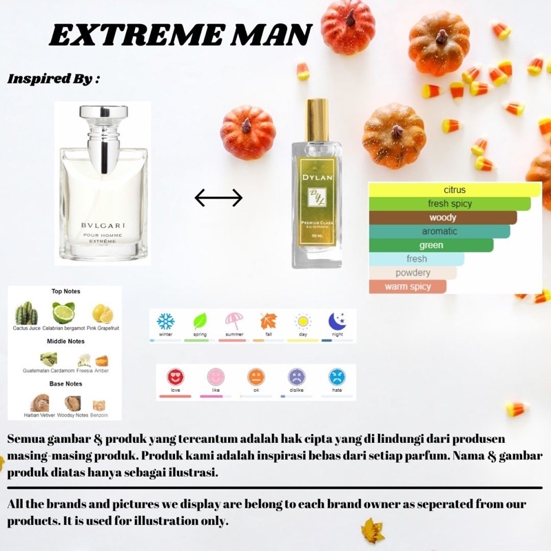 DYLAN RICH PARFUM  EXTREME MaN- BESTSELLER - Parfum Pria