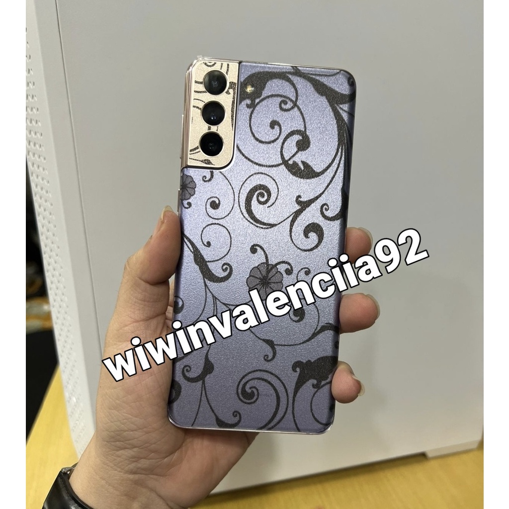 FLOWER!! Skin Back Casing iPhone 11 14 14+ 13 13Pro 12 12Pro 12 Mini 12 Pro Max 13 Promax 11Pro 11Promax X Xs XR Xsmax 7+ 7 8 6 6+ 6S Plus 6G 6 5 5G 5s SE 2020 2016 2022 Garskin Belakang Clear Bening Motif Bunga Murah Bagus Anti Jamur Stiker HP Ungu