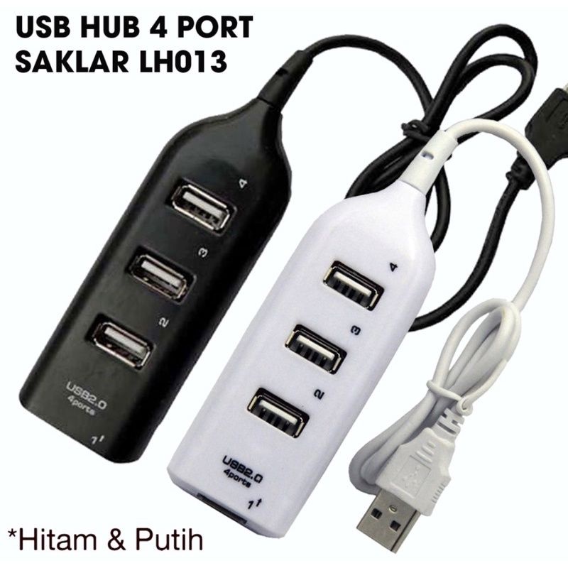 Saklar USB 4 in 1 Sambungan 4 in 1 kabel 4 for mouse ,flasdisk,  Cas dan lain2