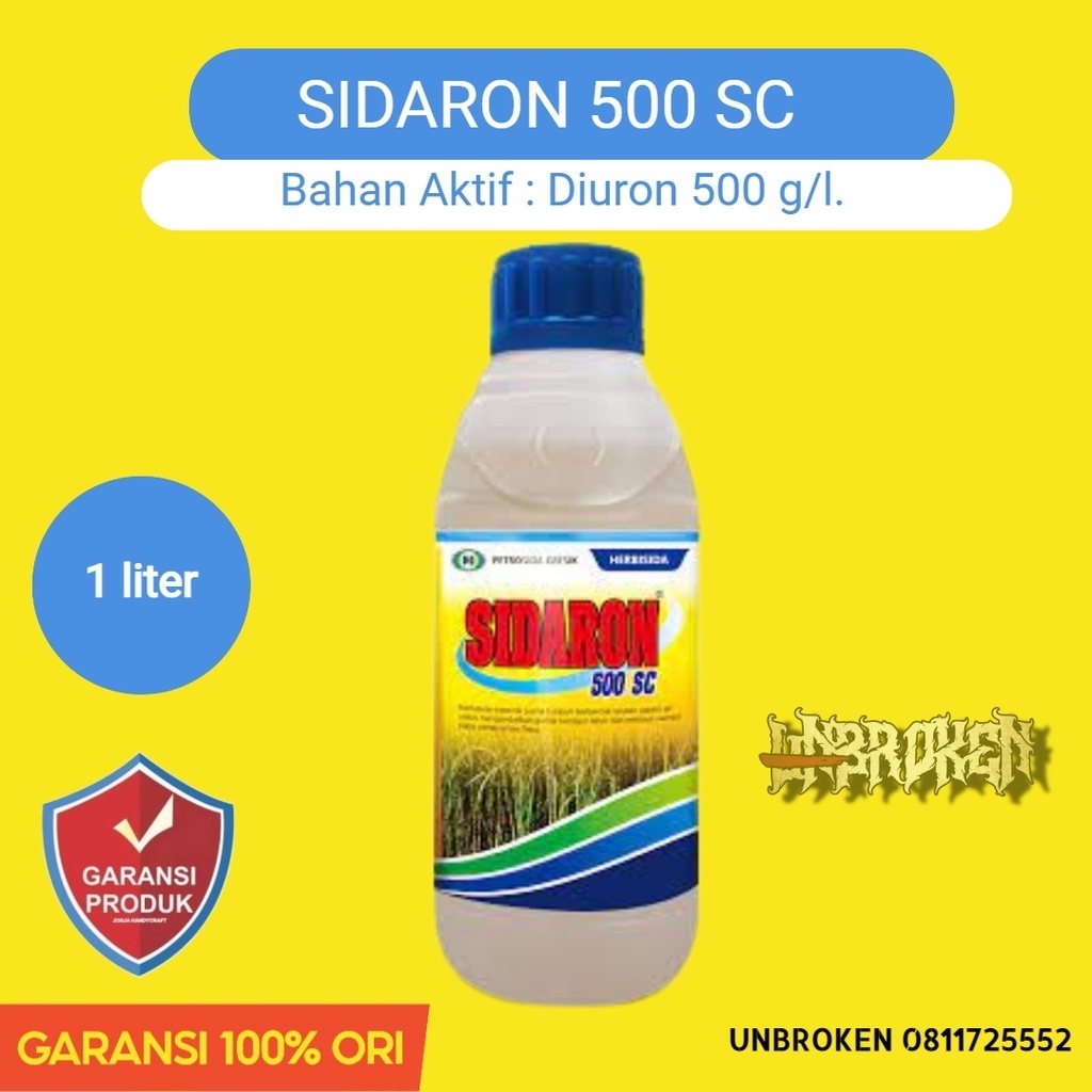 SIDARON 500 SC 1 Liter Herbisida Sistemik Purna Tumbuh