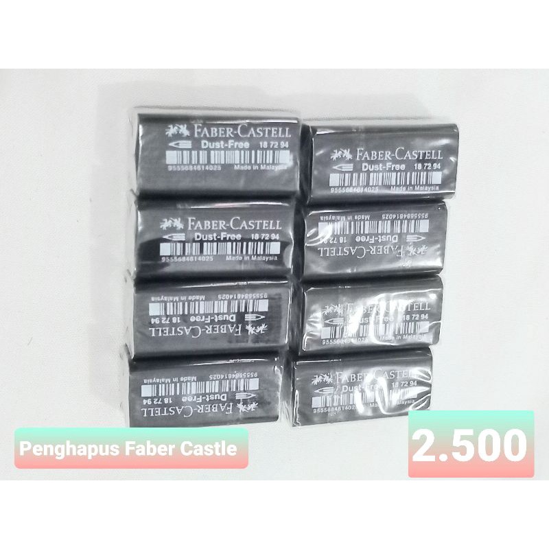 

Penghapus Pensil Faber Castell Hitam