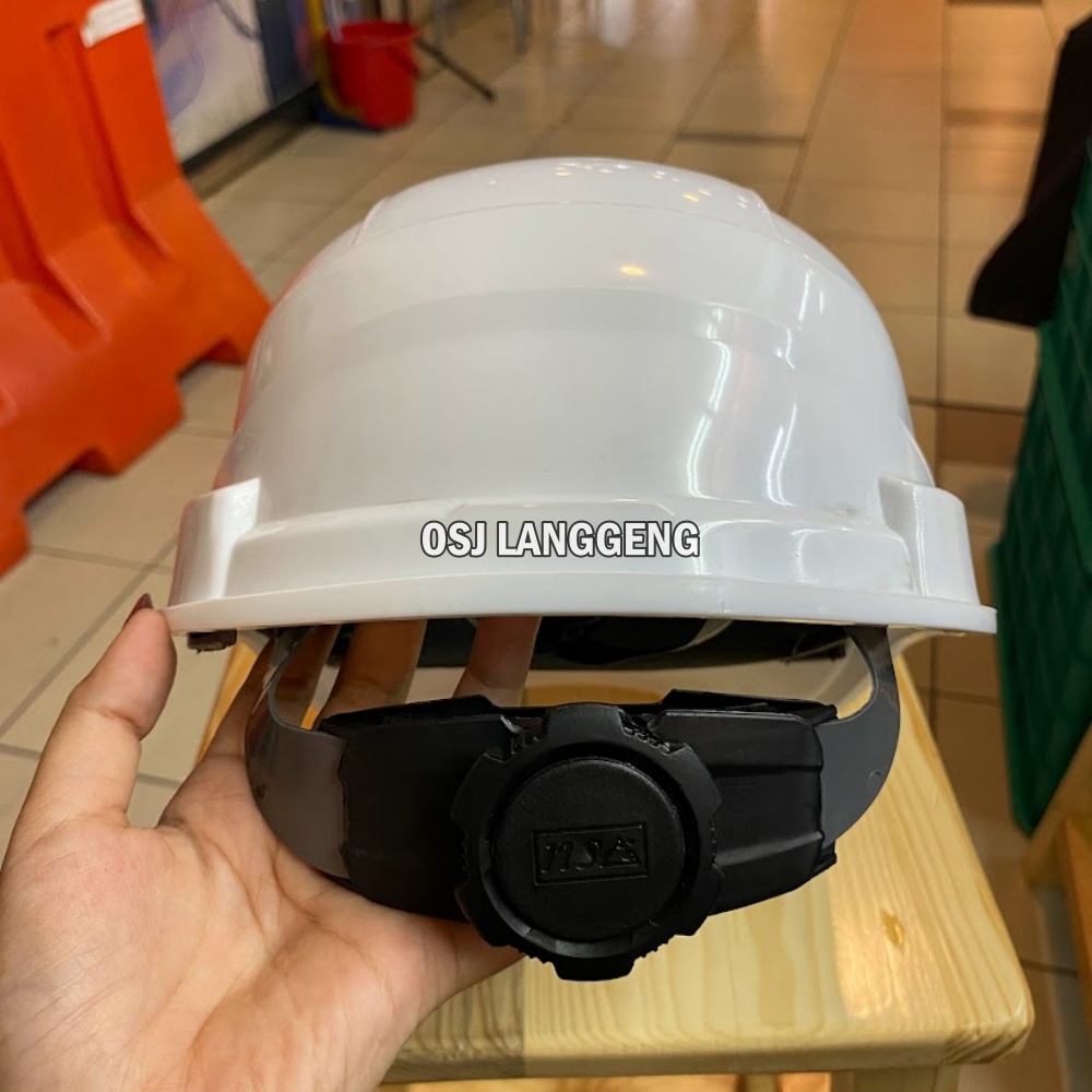 Helm Safety NSA Vented Putih Fastrack - Helm Safety Persamaan Delta Plus