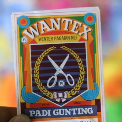 [Ready] Wantex Pewarna Pakaian Padi Gunting Wenter No.1 Tidak Luntur