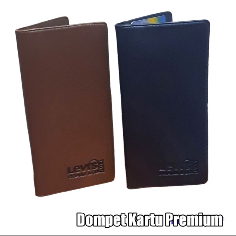 Dompet Kartu Dompet Lipat Dua Dompet Kulit Pu