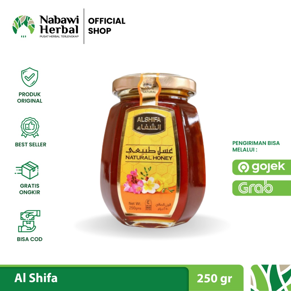 

ALSHIFA - Madu Al Shifa 250gr Natural Honey