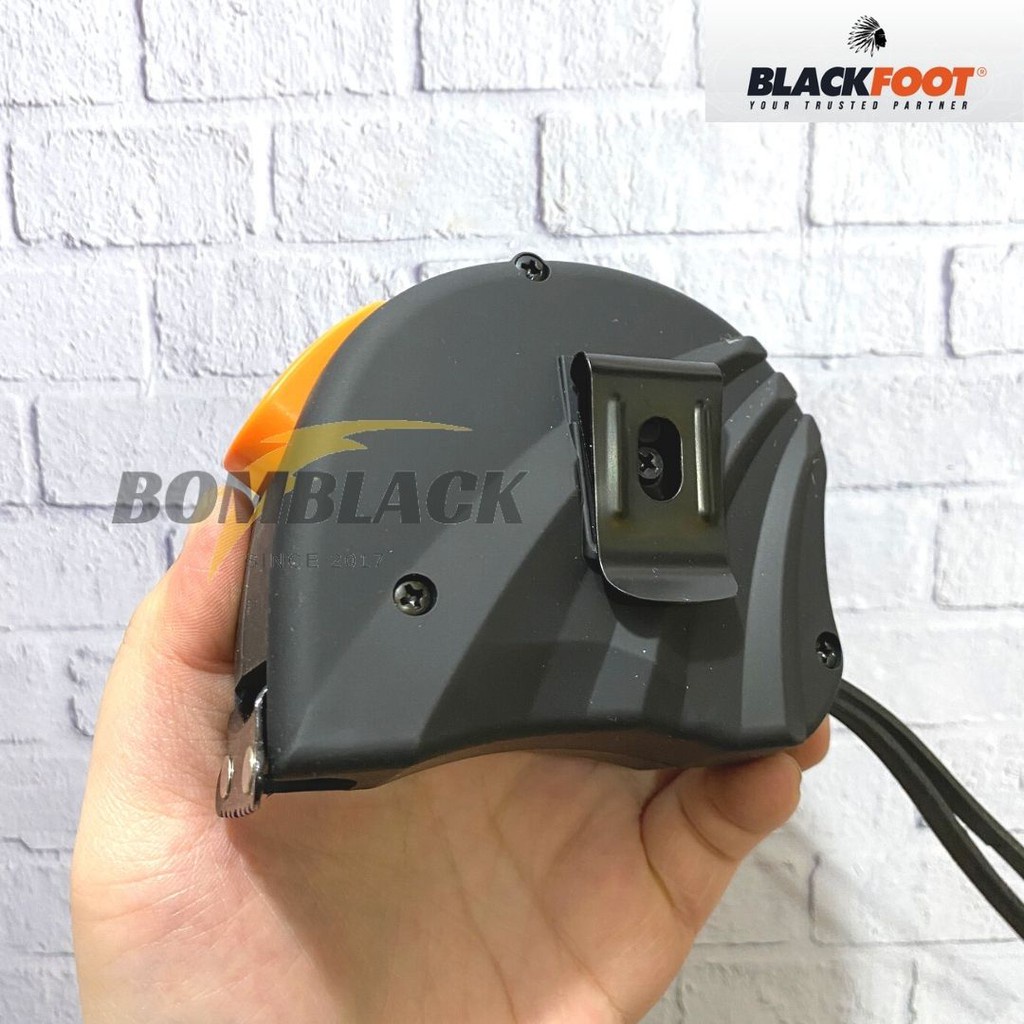 BLACKFOOT Meteran Tangan 5 Meter 5m 5 m Karet Otomatis Auto Self Lock