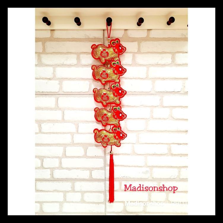 

BONEKA TIKUS MOTE SUSUN 5 GANTUNGAN HOKI DEKORASI IMLEK MURAH EMAS TERBARU