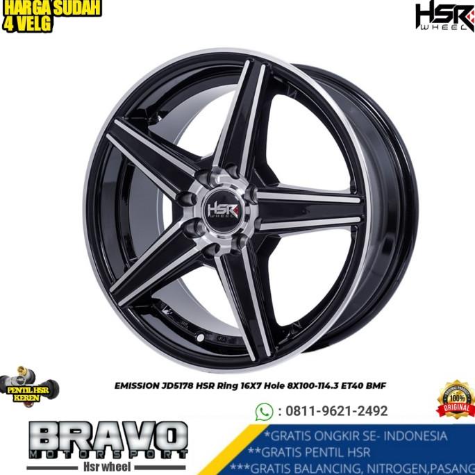 Velg Mobil Racing R16 Hsr emission Velg R16 brio jazz yaris avanza dll